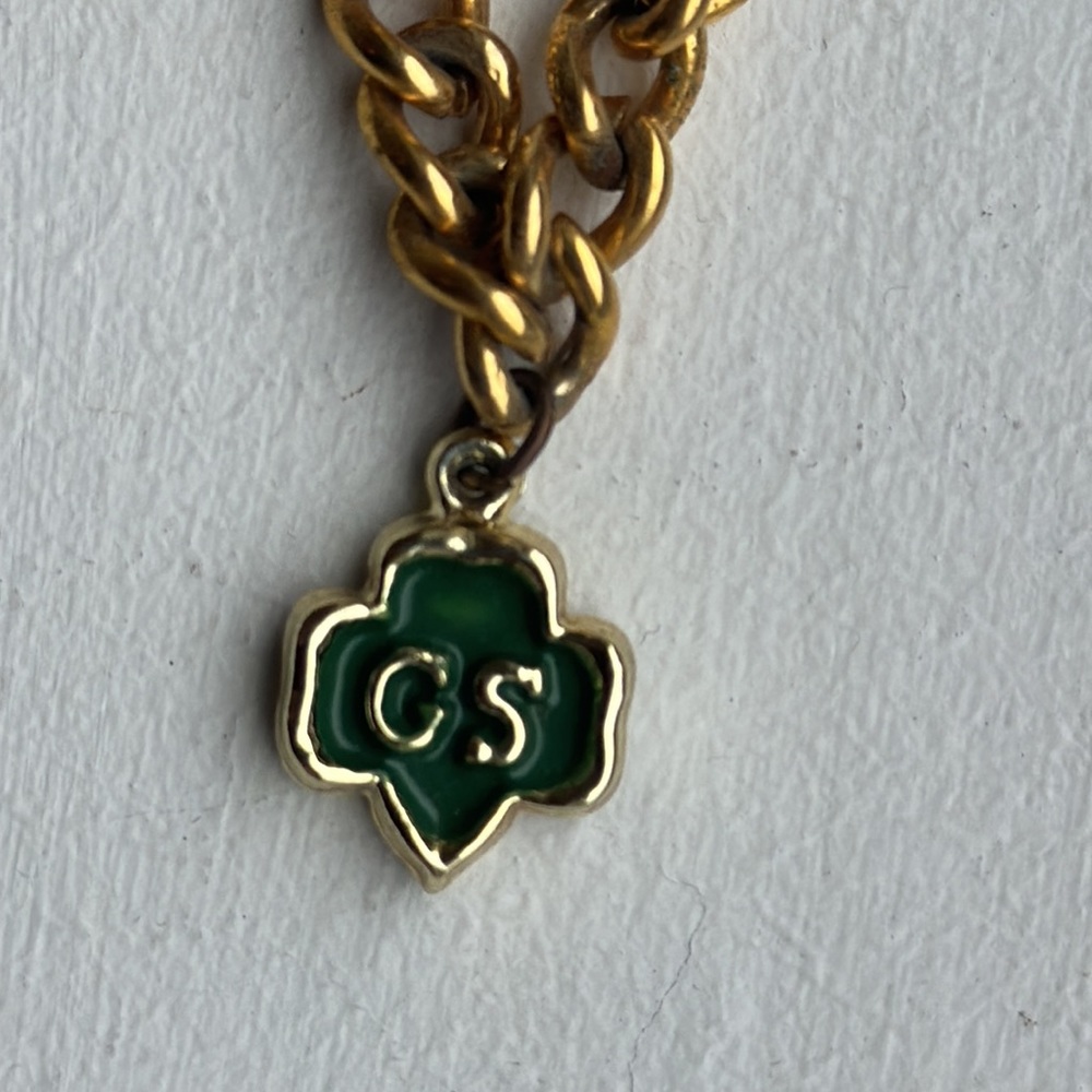 Vintage Girl Scout Charm Bracelet From 1960’s Gem